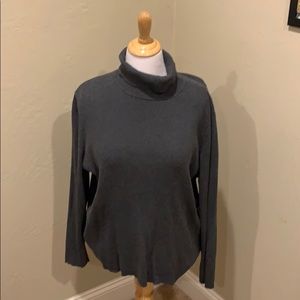 👚 Dark Gray Turtle Neck